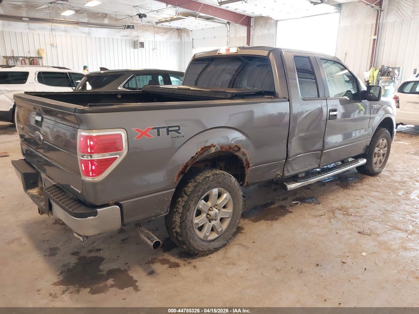 2013 Ford F-150 3.7 Xlt grey Lot 111044785326 Vin 1FTEX1EM7DFB70443