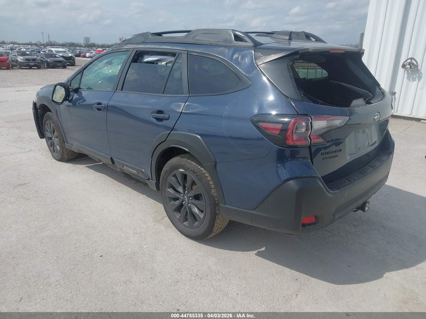 Vin: 4s4btalc8p3223533, lot: 45282593, subaru outback onyx edition 20233