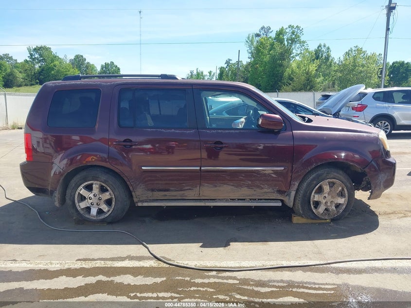 2010 Honda Pilot Touring VIN: 5FNYF4H95AB016127 Lot: 44785350