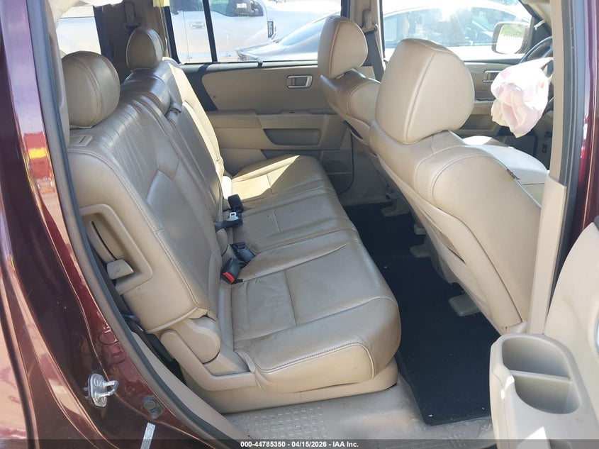 2010 Honda Pilot Touring VIN: 5FNYF4H95AB016127 Lot: 44785350