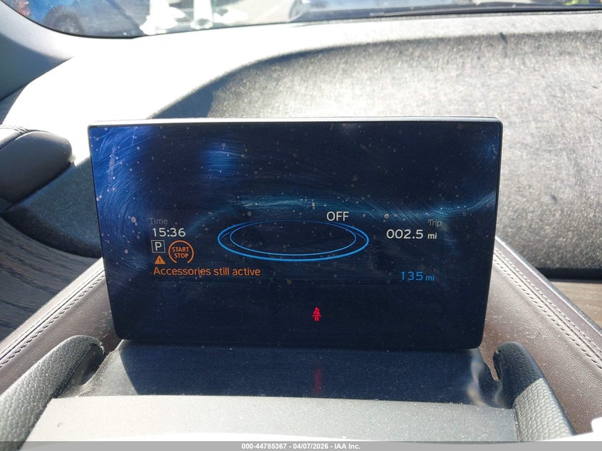 2019 BMW I3 120Ah W/Range Extender VIN: WBY8P4C50K7E17336 Lot: 44785367