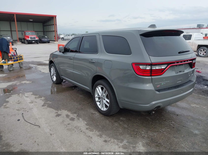 Vin: 1c4rdjdg7nc224865, lot: 45282701, dodge durango gt plus awd 20223