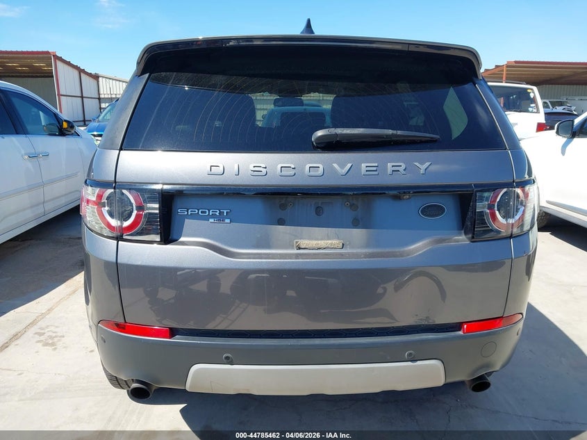 2017 Land Rover Discovery Sport Hse VIN: SALCR2BG3HH717412 Lot: 44785462