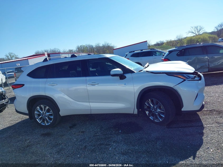 VIN 5TDYARAH9LS001965 2020 TOYOTA HIGHLANDER HYBRID LIMITED