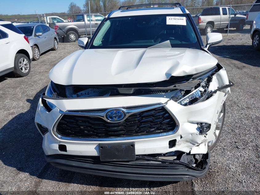 VIN 5TDYARAH9LS001965 2020 TOYOTA HIGHLANDER HYBRID LIMITED