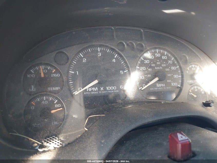 2002 GMC Sonoma Sl VIN: 1GTCS19W828262776 Lot: 44785683