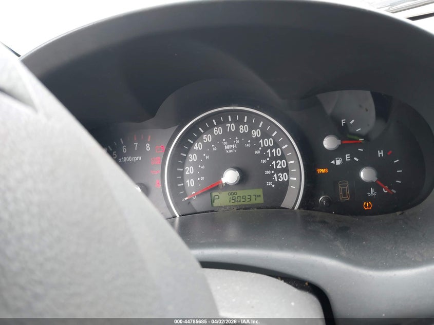 2008 Kia Sedona Lx VIN: KNDMB233186266858 Lot: 44785685