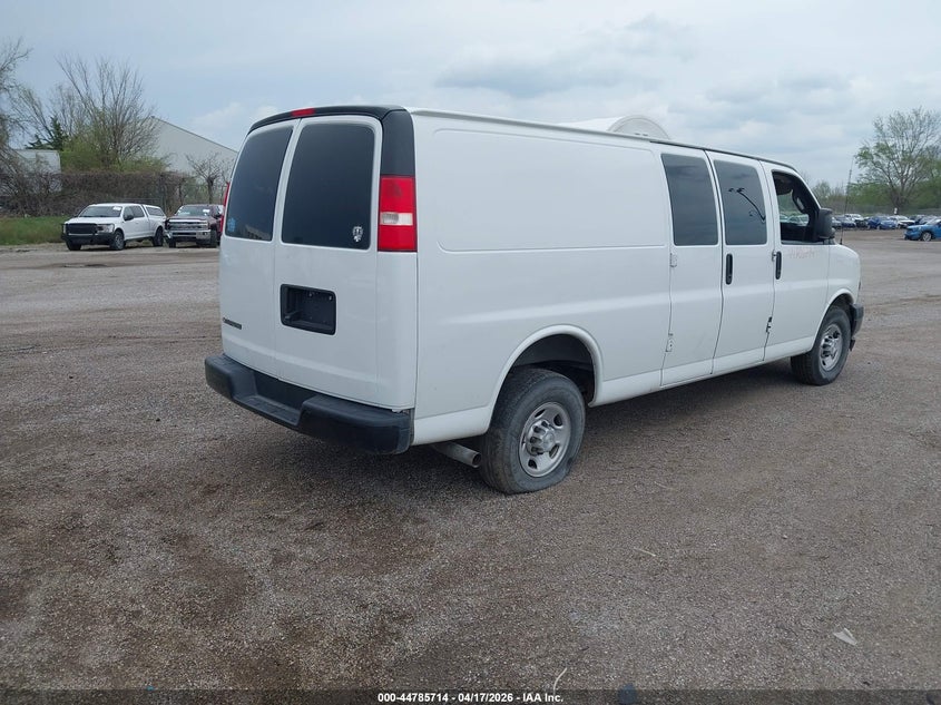 Vin: 1gczghfg3j1309981, lot: 45282971, chevrolet express 3500 work van 20184