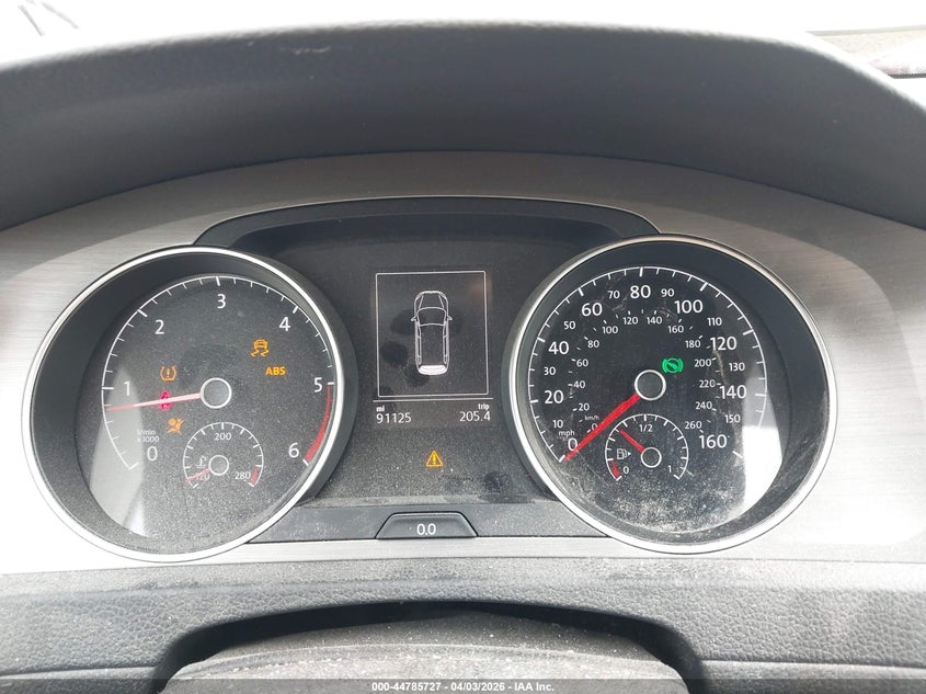 2015 Volkswagen Golf Sportwagen Tdi S 4-Door VIN: 3VWCA7AU9FM515487 Lot: 44785727