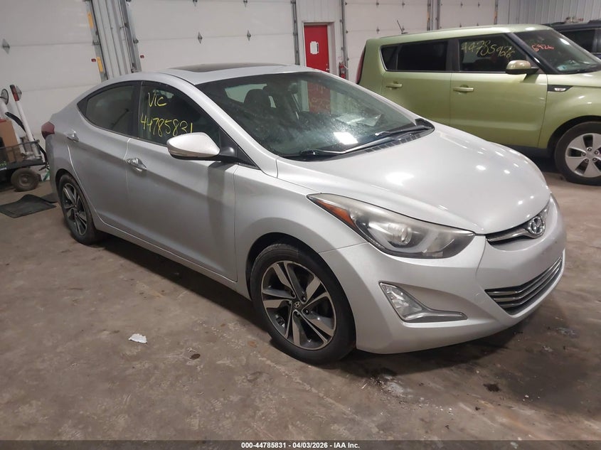 KMHDH4AE2EU142132 2014 Hyundai Elantra Limited auction photo 1