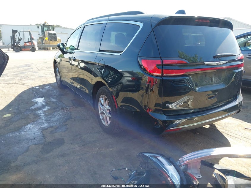 2022 Chrysler Pacifica 3.6 Touring L black Lot 111044785918 Vin 2C4RC1BG1NR112656