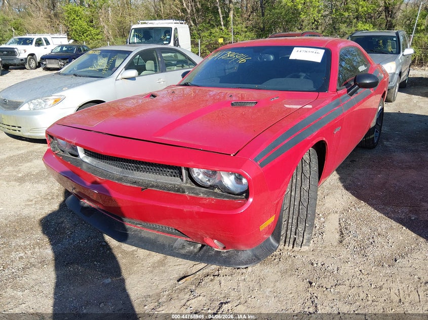 Vin: 2c3cdybtxdh565305, lot: 45283204, dodge challenger r/t classic 20132