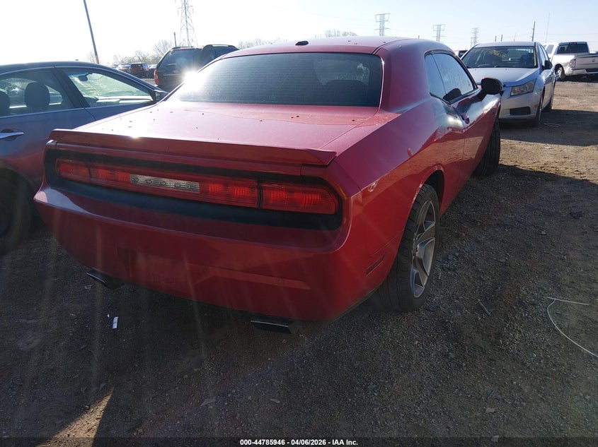 Vin: 2c3cdybtxdh565305, lot: 45283204, dodge challenger r/t classic 20134