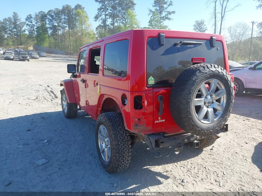 2012 Jeep Wrangler Unlimited Sahara