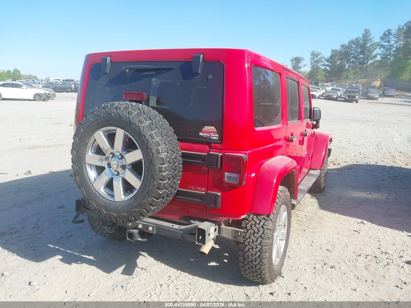 2012 Jeep Wrangler Unlimited Sahara