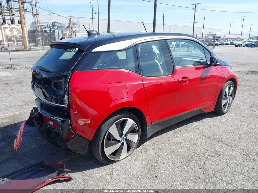 Vin: wby8p4c53k7e58334, lot: 45283253, bmw i3 120ah w/range extender 20194