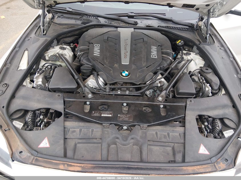 2016 BMW 650I Gran Coupe xDrive VIN: WBA6D6C59GGF94775 Lot: 44786000