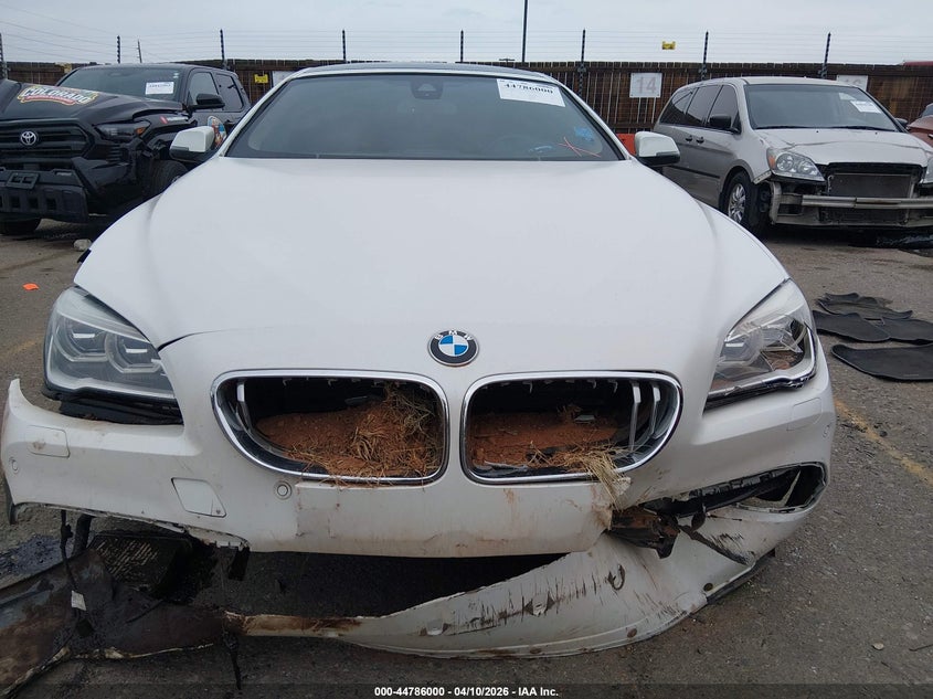 2016 BMW 650I Gran Coupe xDrive VIN: WBA6D6C59GGF94775 Lot: 44786000