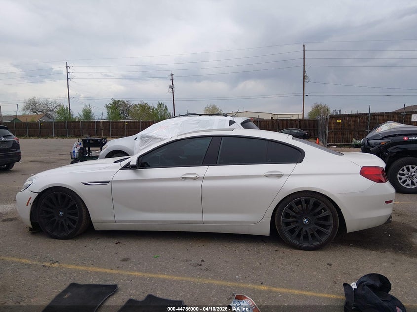 2016 BMW 650I Gran Coupe xDrive VIN: WBA6D6C59GGF94775 Lot: 44786000