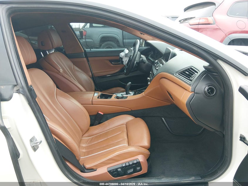 2016 BMW 6er 4.4 650I Gran Coupe xDrive white Lot 111044786000 Vin WBA6D6C59GGF94775