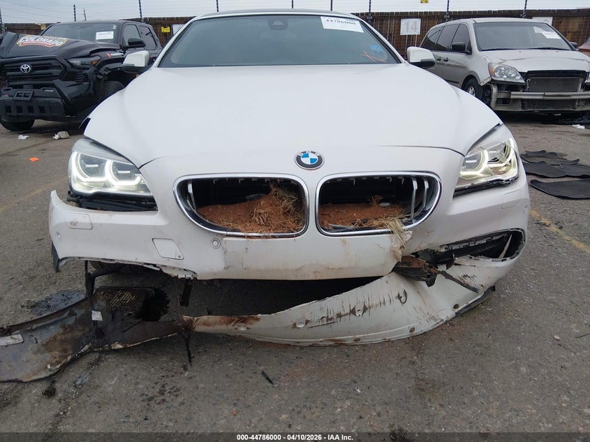 2016 BMW 650I Gran Coupe xDrive VIN: WBA6D6C59GGF94775 Lot: 44786000