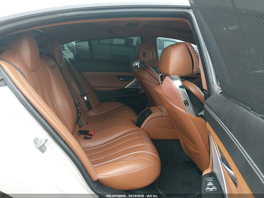 2016 BMW 650I Gran Coupe xDrive VIN: WBA6D6C59GGF94775 Lot: 44786000