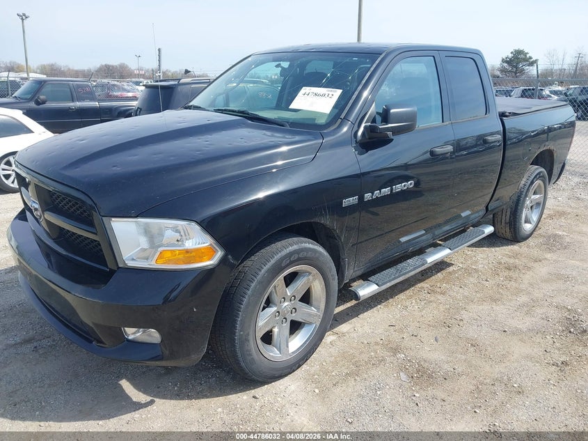 1C6RD7FT7CS308059 2012 Ram 1500 5.7 Ram St black