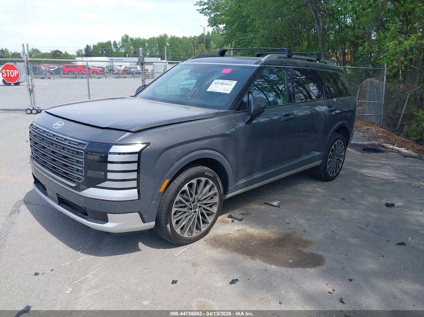 Vin: km8rmesa2tu037722, lot: 45283320, hyundai palisade hev calligraphy 20262