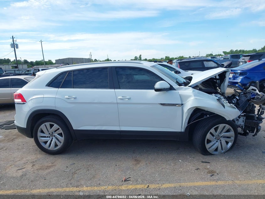 2022 Volkswagen Atlas Cross Sport 3.6L V6 Se W/Technology VIN: 1V2JE2CA8NC221825 Lot: 44786082