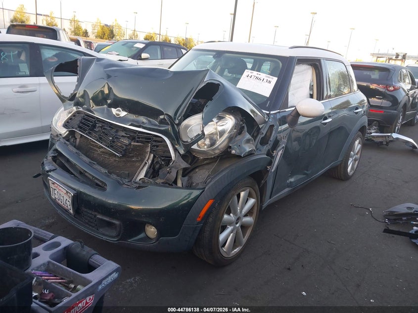Vin: wmwzc3c5xewp28241, lot: 45283396, mini countryman cooper s 20142