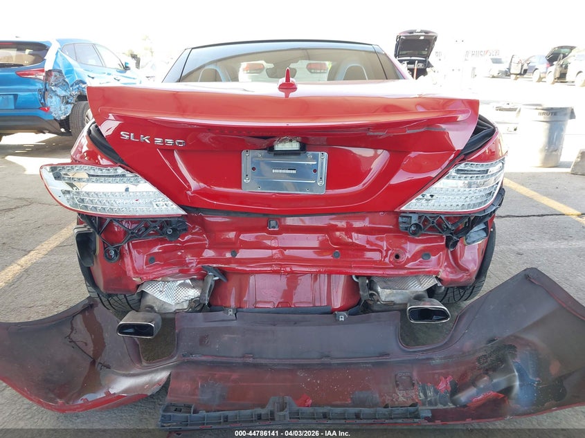 2015 Mercedes-Benz Slk 250 VIN: WDDPK4HA1FF100908 Lot: 44786141