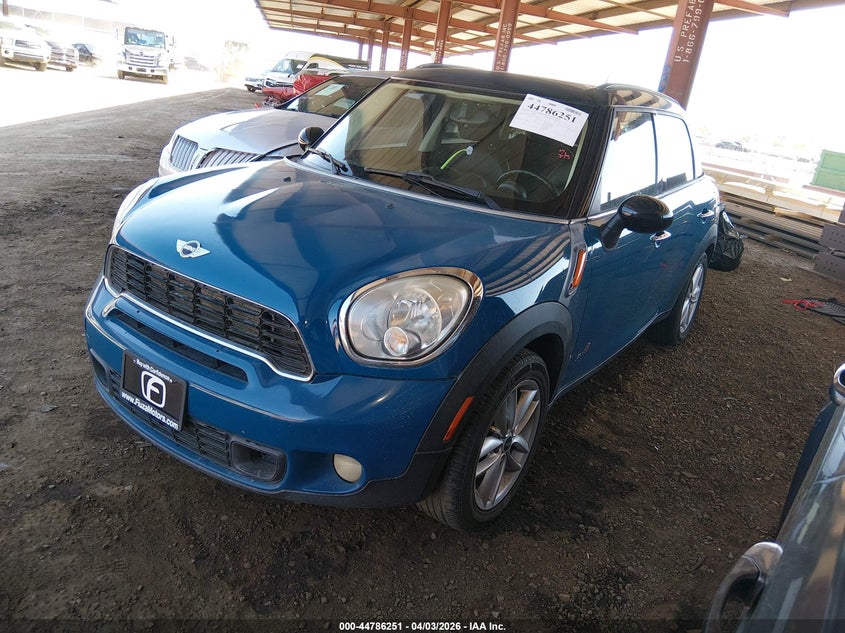 Vin: wmwzc5c54bwm10963, lot: 45283509, mini cooper s countryman 20112