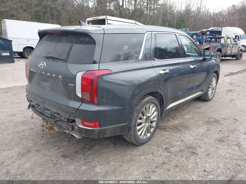 2020 Hyundai Palisade 3.8 Limited grey Lot 111044786312 Vin KM8R5DHEXLU035203