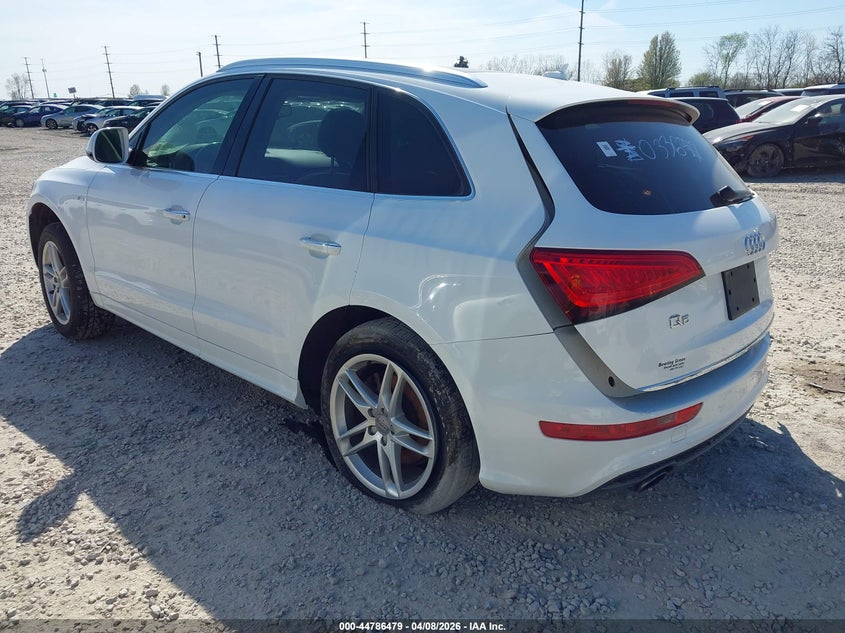 Vin: wa1d7afp1ga033675, lot: 45283737, audi q5 3.0t premium plus 20163