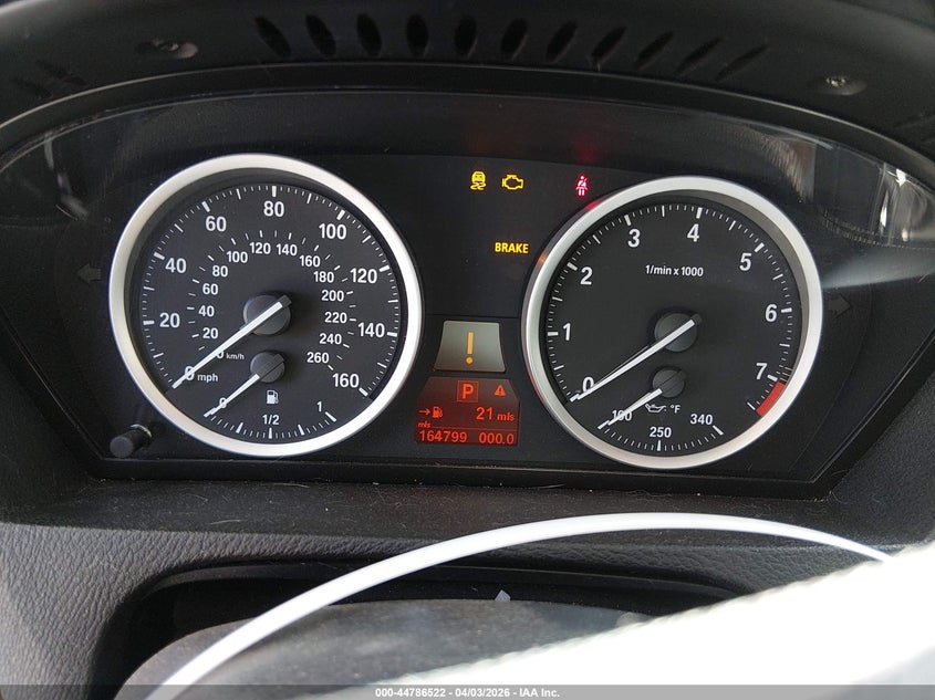 2010 BMW X6 xDrive35I VIN: 5UXFG4C56AL226028 Lot: 44786522