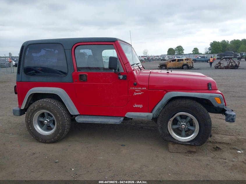 2001 Jeep Wrangler Sport VIN: 1J4FA49S61P330778 Lot: 44786570