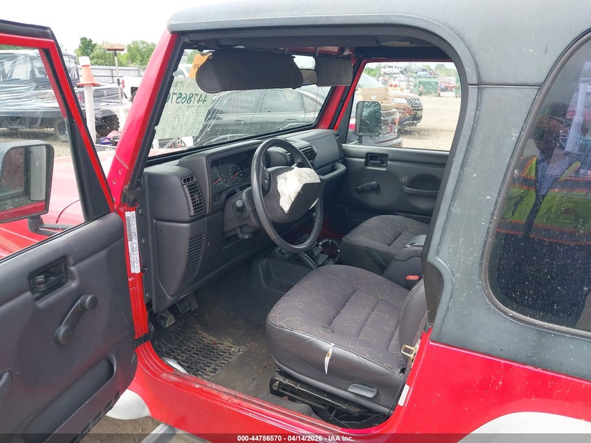 2001 Jeep Wrangler Sport VIN: 1J4FA49S61P330778 Lot: 44786570