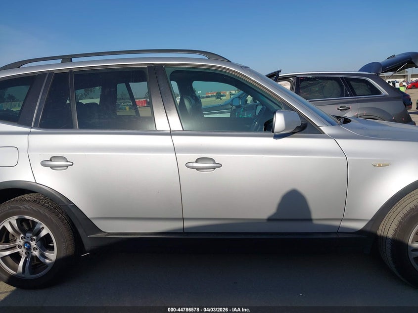 2006 BMW X3 3.0I VIN: WBXPA93486WG75895 Lot: 44786578