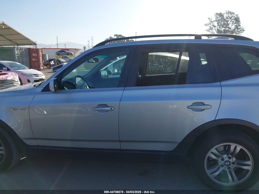 2006 BMW X3 3.0I VIN: WBXPA93486WG75895 Lot: 44786578