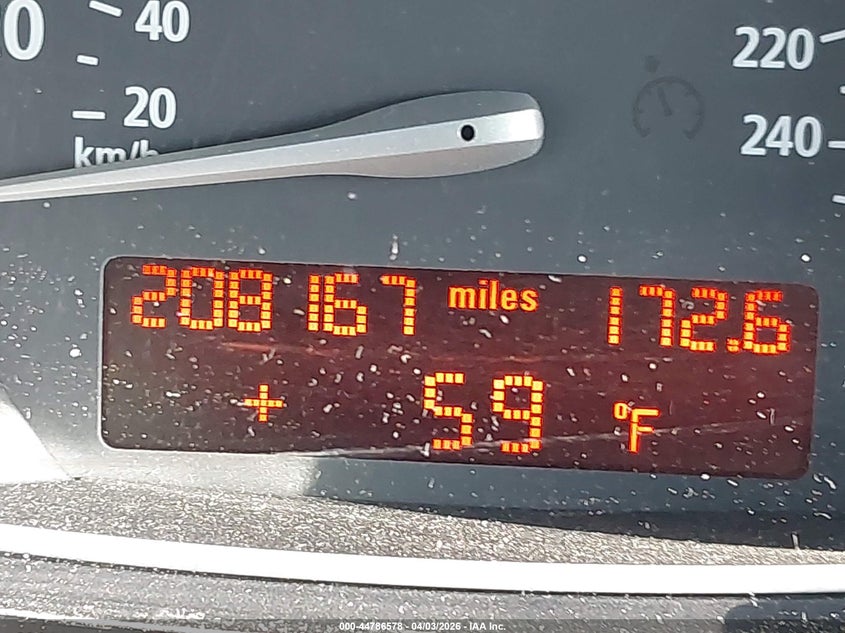 2006 BMW X3 3.0I VIN: WBXPA93486WG75895 Lot: 44786578