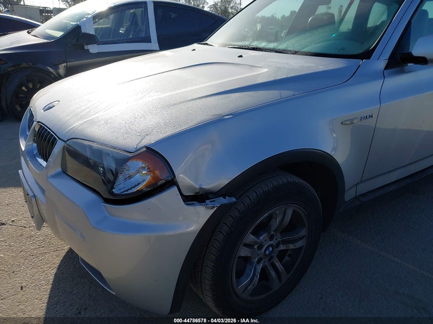 2006 BMW X3 3.0I VIN: WBXPA93486WG75895 Lot: 44786578