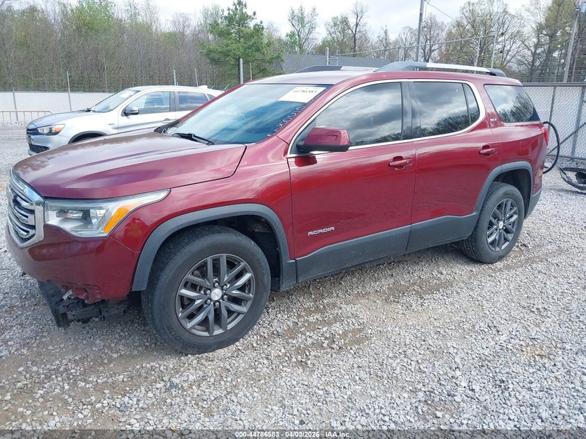 Vin: 1gkknmls7jz129093, lot: 45283841, gmc acadia slt-1 20182