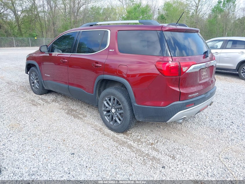 Vin: 1gkknmls7jz129093, lot: 45283841, gmc acadia slt-1 20183