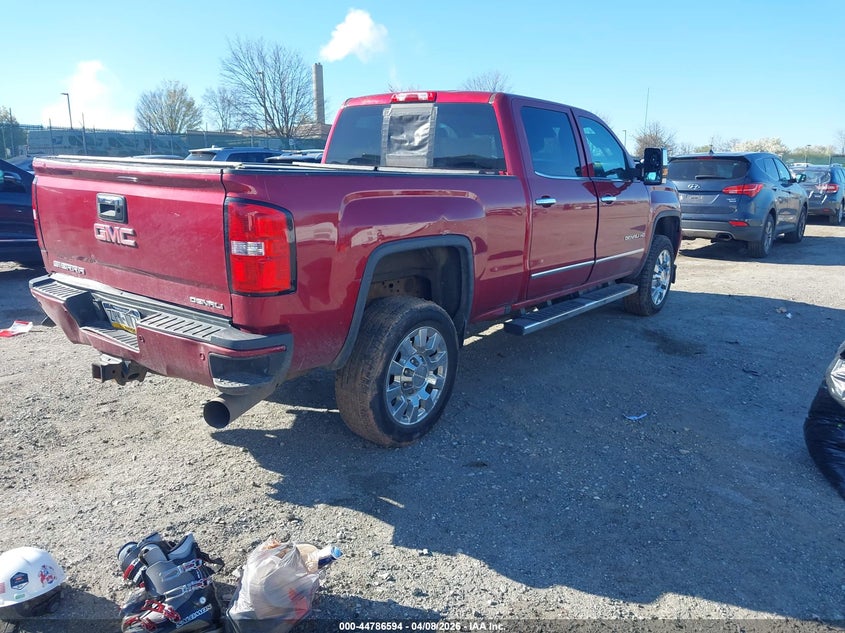 Vin: 1gt12uey1jf202459, lot: 45283852, gmc sierra 2500hd denali 20184