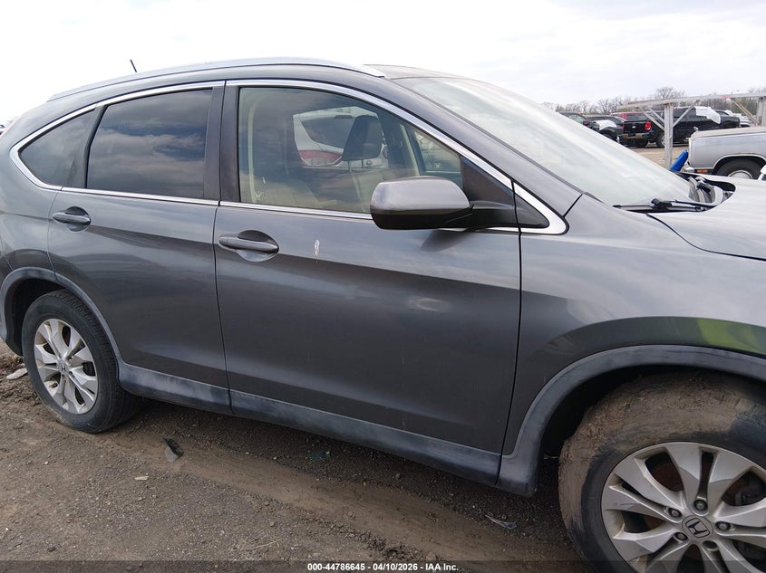 2012 Honda Cr-v 2.4 Cr-V Ex-L grey Lot 111044786645 Vin JHLRM4H74CC014610