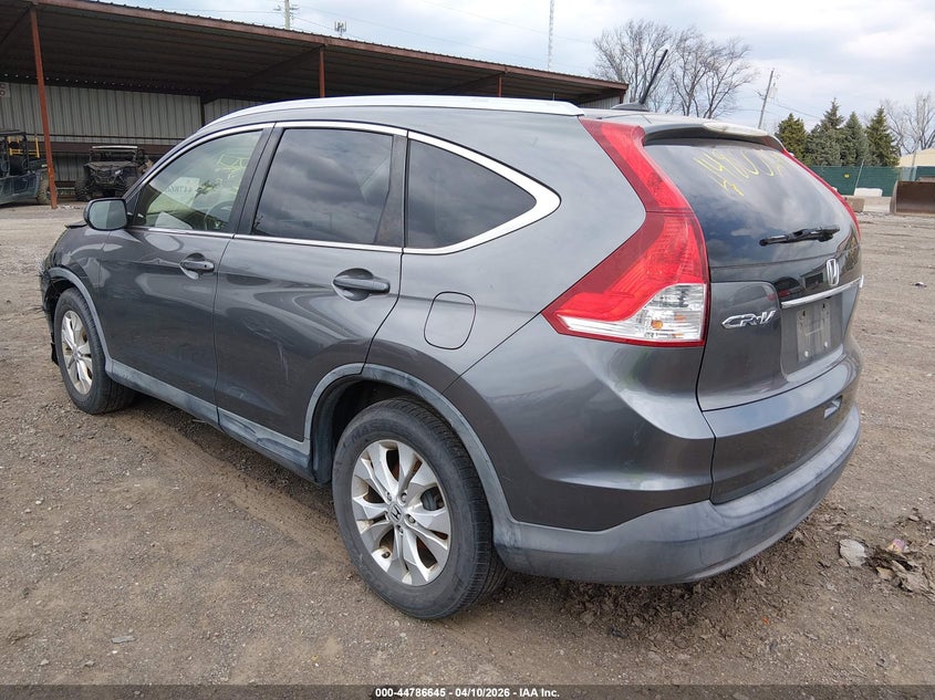 2012 Honda Cr-v 2.4 Cr-V Ex-L grey Lot 111044786645 Vin JHLRM4H74CC014610