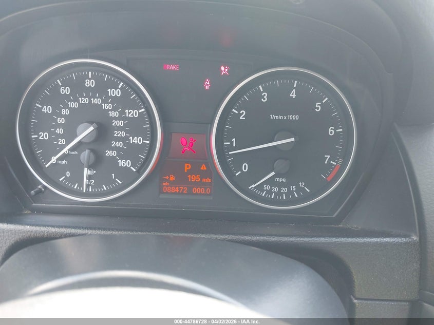 2014 BMW X1 Sdrive28I VIN: WBAVM1C52EVW55016 Lot: 44786728