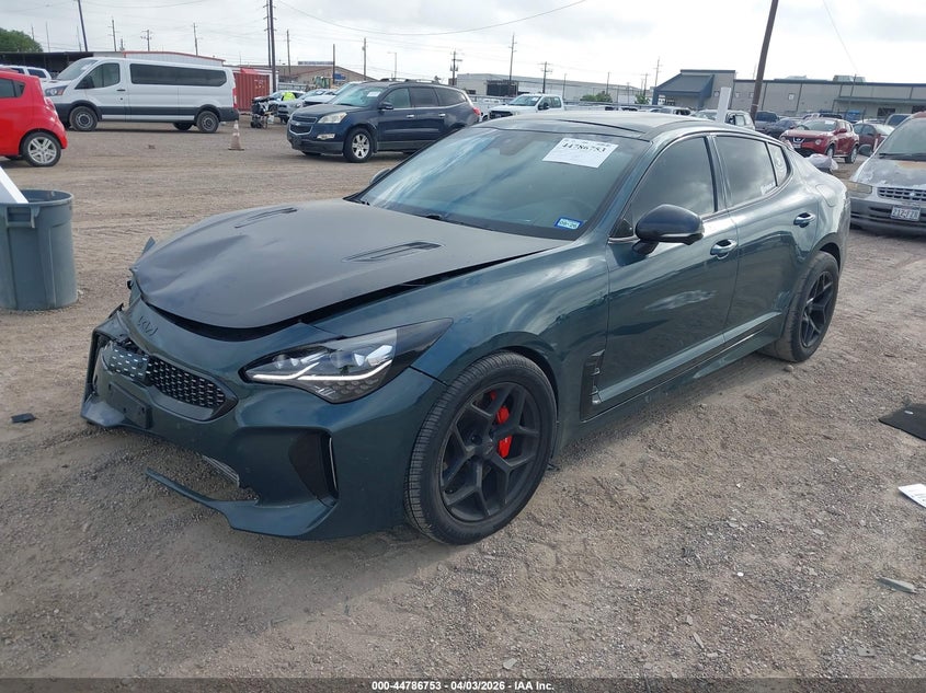 Vin: knae55lc3p6125749, lot: 45284011, kia stinger gt2 20232