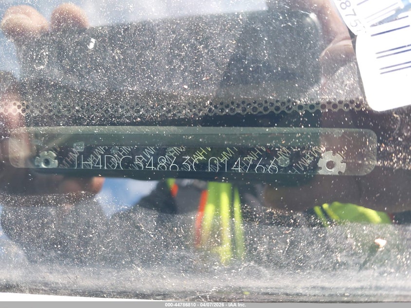 2003 Acura Rsx VIN: JH4DC54863C014766 Lot: 44786810