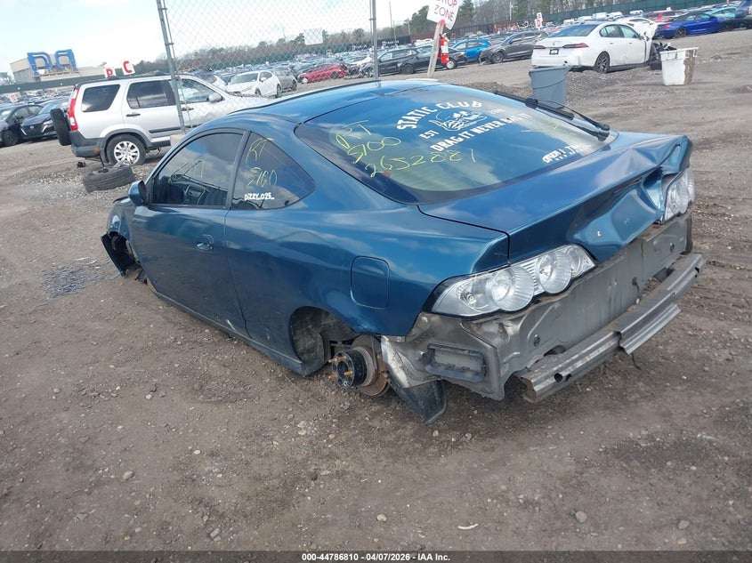 2003 Acura Rsx VIN: JH4DC54863C014766 Lot: 44786810